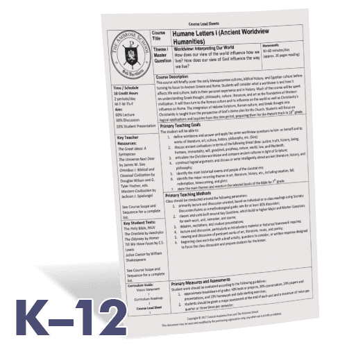 ambrose curriculum guide k 12 2