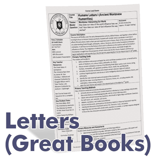 ambrose curriculum guide letters great books 2