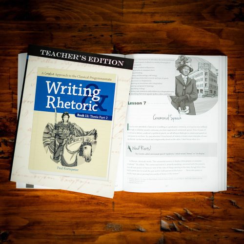 writing rhetoric book 11 thesis part 2 teachers edition 2